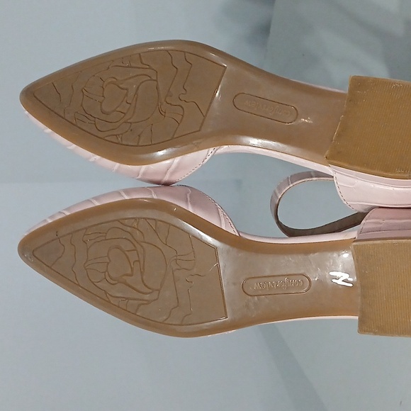 Elegant Pink Ankle Strap Women's Shoes, pre-loved excellent conditions sz 8 - Picture 5 of 5
